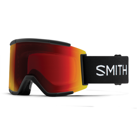 Smith - Squad XL - Black; Sun Red Mirror