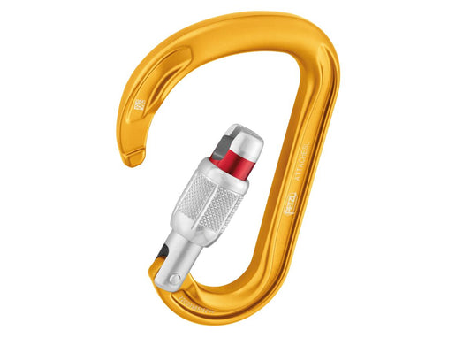 Petzl - Attache Carabiner - Yellow