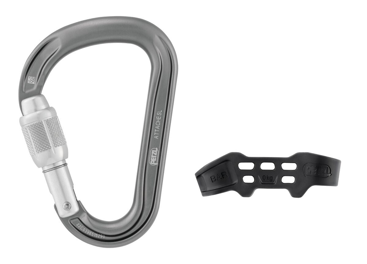 Petzl - Attache Bar Carabiner - Gray