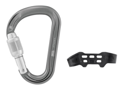 Petzl - Attache Bar Carabiner - Gray