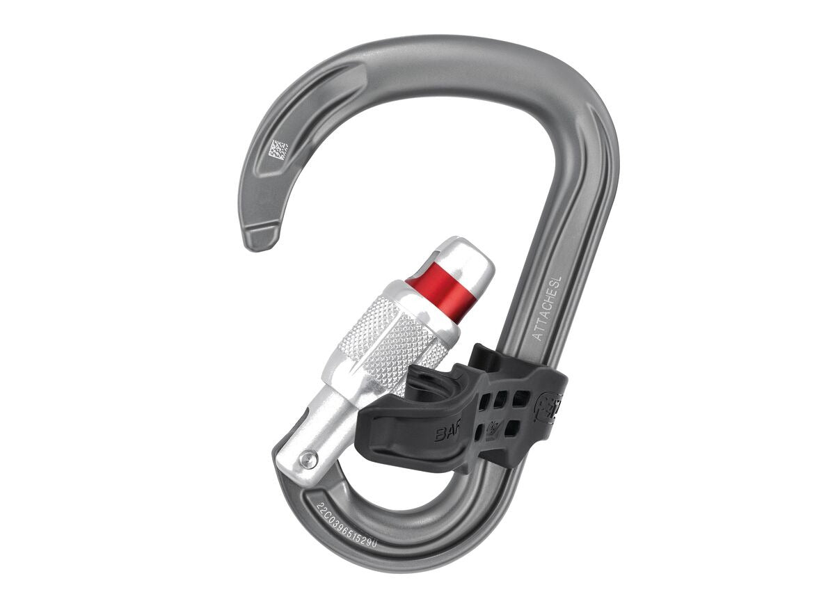 Petzl - Attache Bar Carabiner - Gray