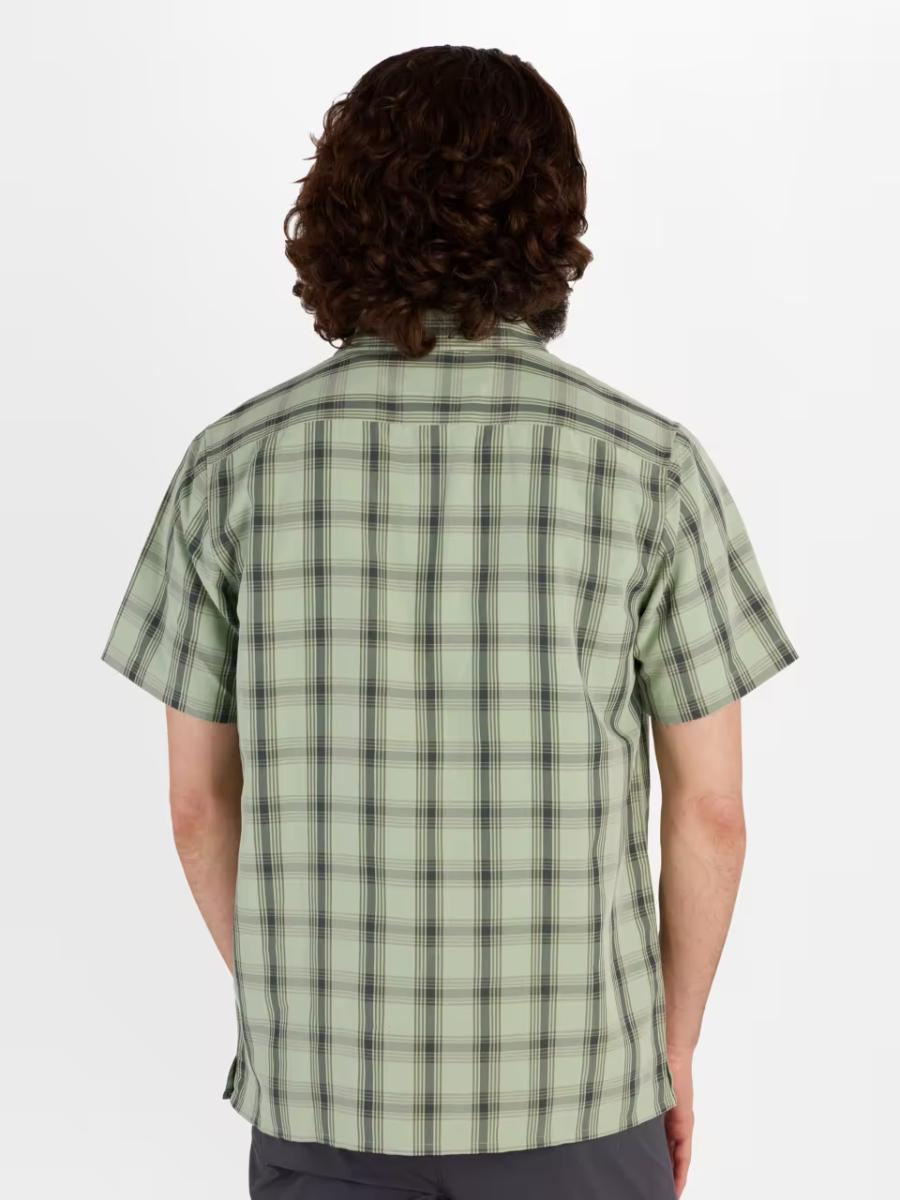 Marmot - Eldridge Novelty Classic Short Sleeve Shirt - Men's - Claystone Oliver Plaid