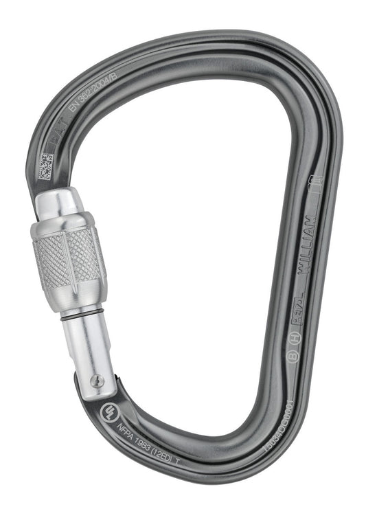 Petzl - William H Frame Carabiner - Screw Lock