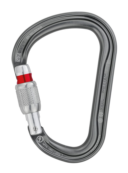 Petzl - William H Frame Carabiner - Screw Lock