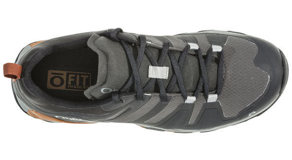 Oboz - Arete Low Waterproof - Men's - Rockfall