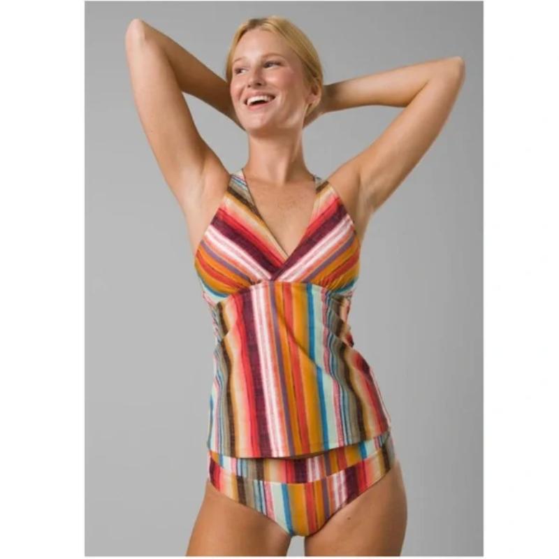 Prana - Atalia Tankini Sample - SM Baja Stripe - Baja Stripe