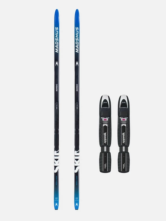 Madshus - Nordic Skin Ski With Touring Auto Binding