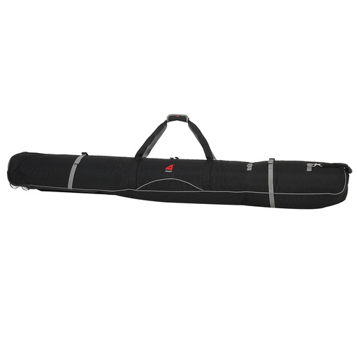 Athalon - Wheeling Double Ski Bag Padded - fits 190cm - Black