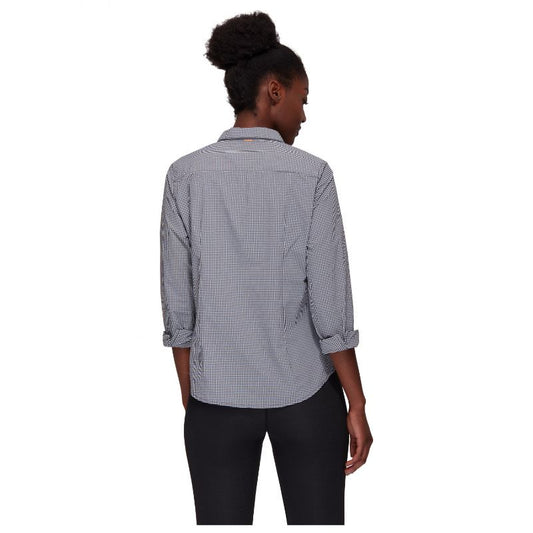 Mammut - Aada Longsleeve Shirt - Women's - Black-White