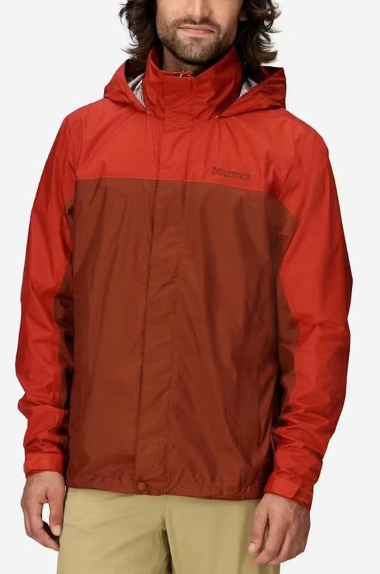 Marmot - PreCip Eco Jacket - Men's - Pecan/Sumac
