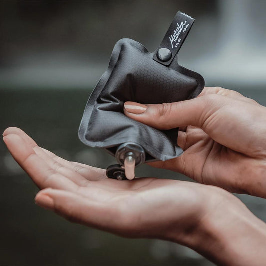 Matador - Flatpak Toiletry Bottles - Charcoal/Slate Blue/Sage