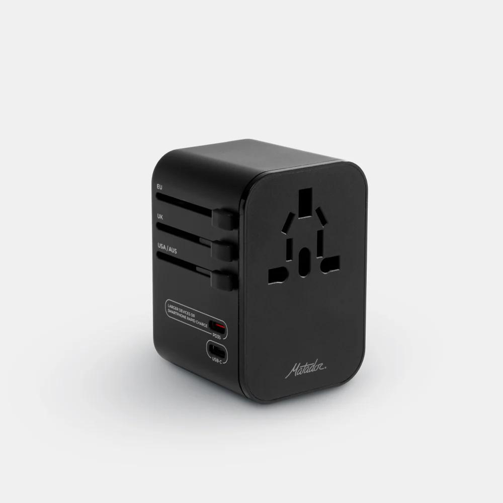 Matador - Global Travel Adapter - Black
