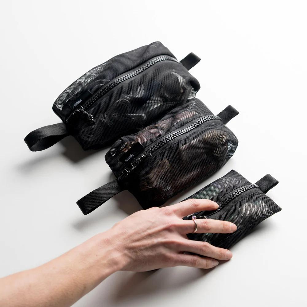 Matador - Mesh Organizer Bag Set - Black - Black