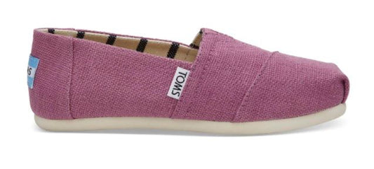 Toms - Youth Alpargata Espadrille - Kids - Navy Canvas