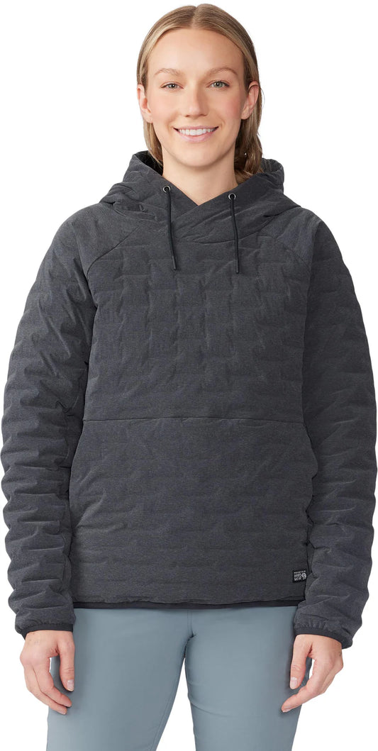 Mountain Hardwear - Stretchdown Light Pullover - Women's - Dark Storm Heather