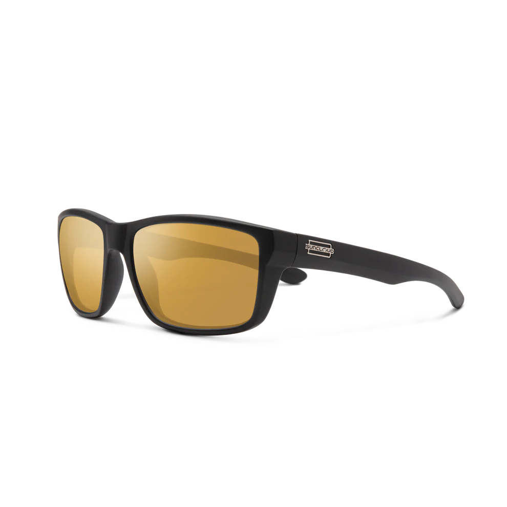 Suncloud - Mayor - Matte Black/Polarized Sienna Mirror