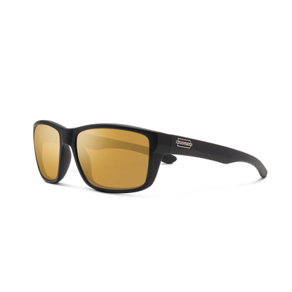 Suncloud - Mayor - Matte Black/Polarized Sienna Mirror