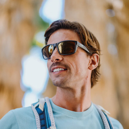 Suncloud - Mayor - Matte Black/Polarized Sienna Mirror