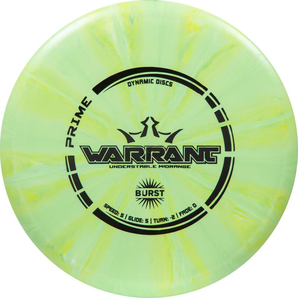 Dynamic Discs - Prime Burst Warrant - Assorted