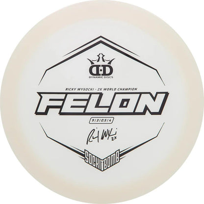 Dynamic Discs - Lucid-Ice Glimmer Felon Ricky Wysocki - Assorted