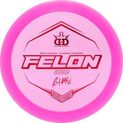 Dynamic Discs - Lucid-Ice Glimmer Felon Ricky Wysocki - Assorted