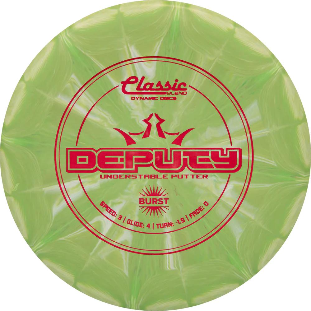 Dynamic Discs - Classic Blend Burst Deputy - Assorted