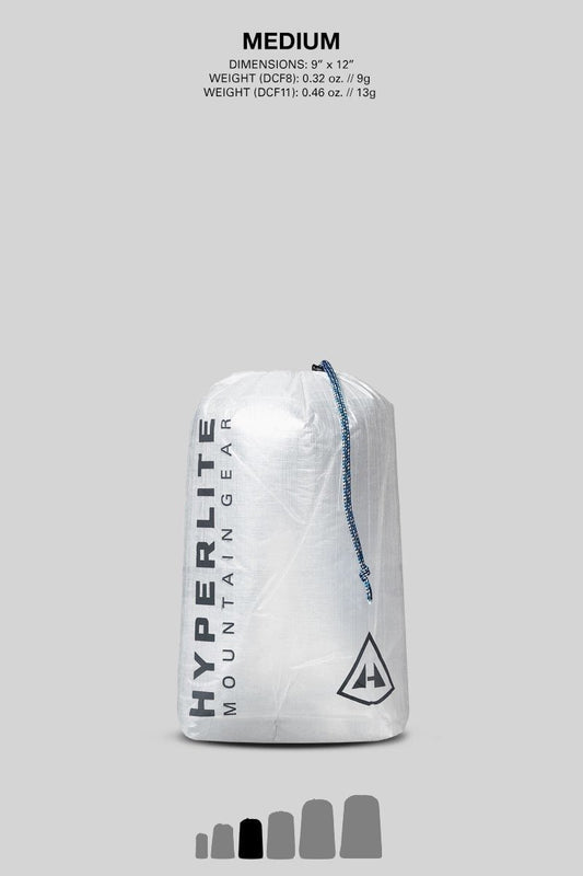 Hyperlite Mountain Gear - DCF8 Ultralite Stuff Sack - White