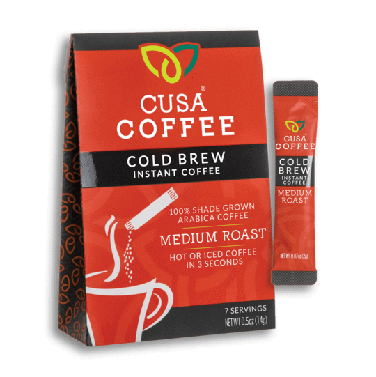 Cusa Tea & Coffee - Medium Roast Box