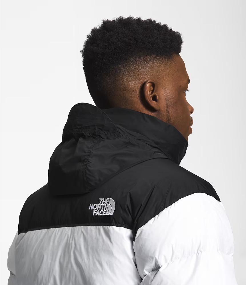 The North Face - 1996 Retro Nuptse Jacket - Men's - White Dune/TNF