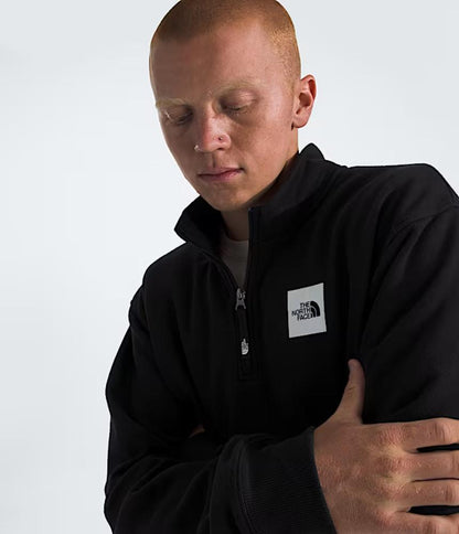 The North Face - Box Half Dome 1/4 Zip - Men's - Tnf Black