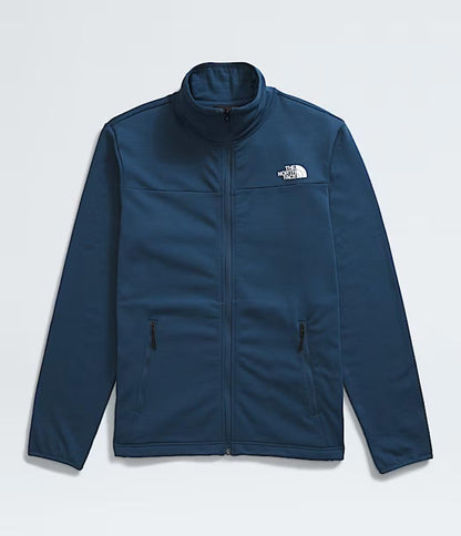 The North Face - Cedar Trail Grid Fleece Full Zip - Men's - Midnight Petrol