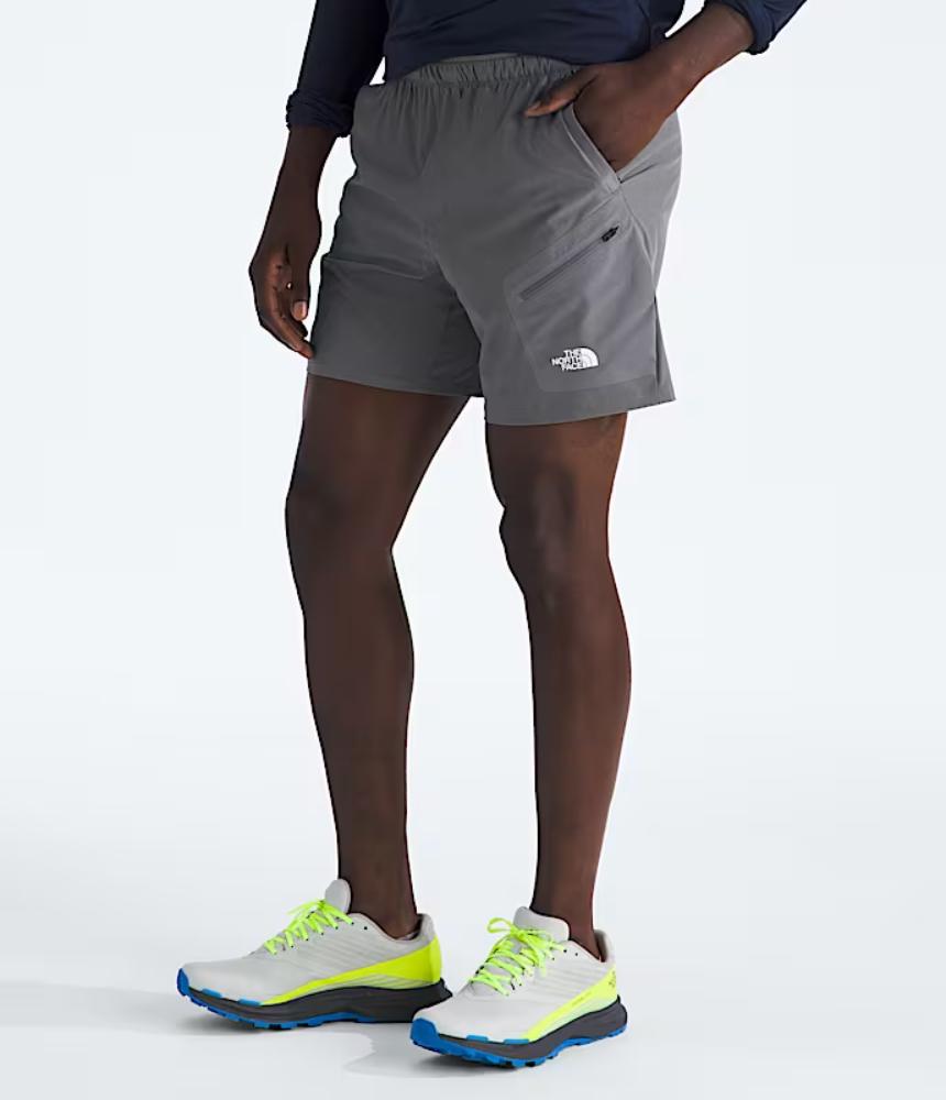 The North Face - Lightstride Short 7in - Men's - Khaki Stone