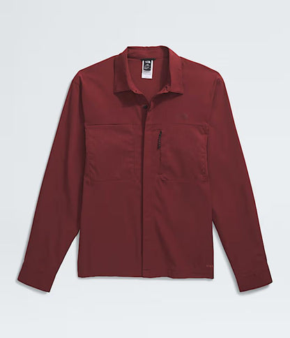 The North Face - Long Sleeve Lightrange Shirt - Men's - Sumac