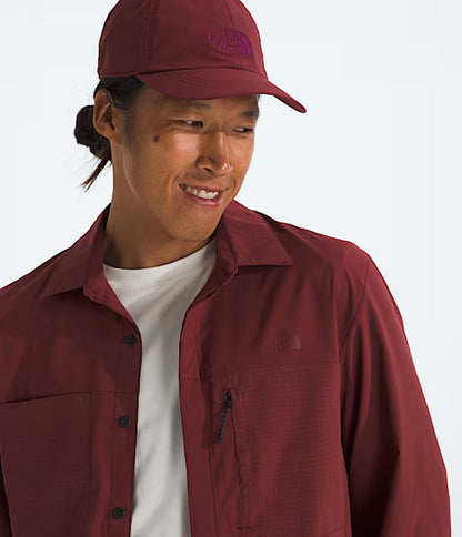 The North Face - Long Sleeve Lightrange Shirt - Men's - Sumac