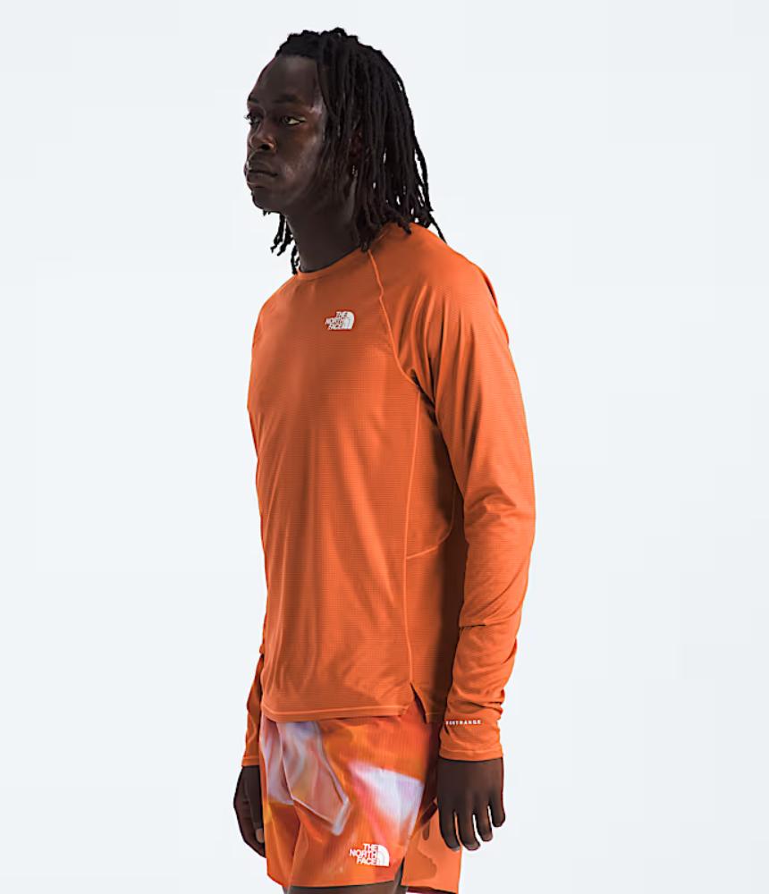 The North Face - Sunriser Long Sleeve - Men's - White Dune