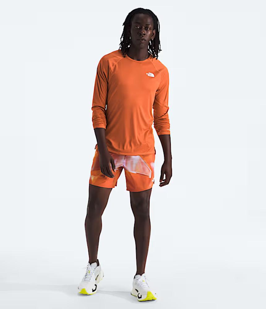 The North Face - Sunriser Long Sleeve - Men's - White Dune