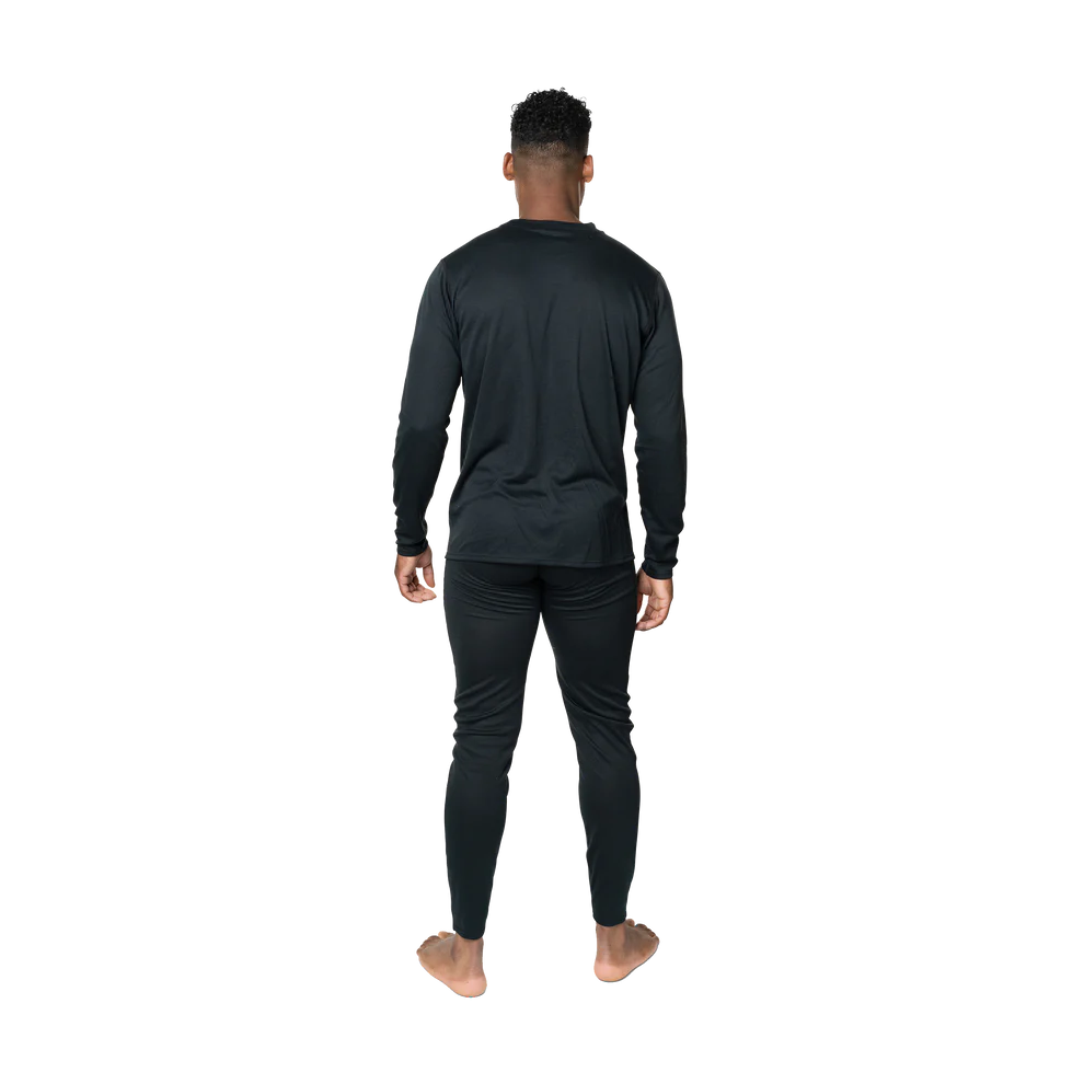 Polarmax - Men's Double Layer Crew - Black