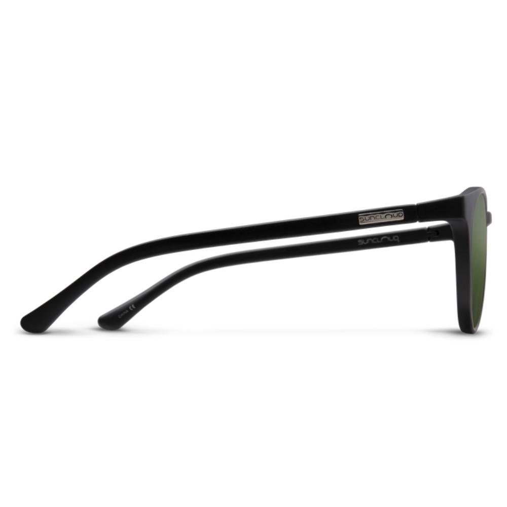 Suncloud - Metric - Matte Black; Polarized Gray Green