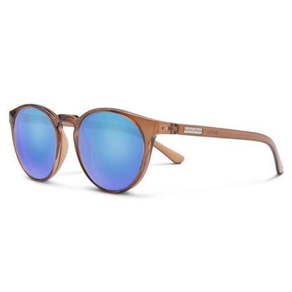 Suncloud - Metric - Matte Ice Tortoise; Polarized Purple Mirror