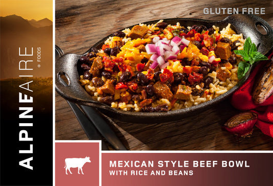 AlpineAire - Mexican Style Beef Bowl (Gluten Free) - One Serving