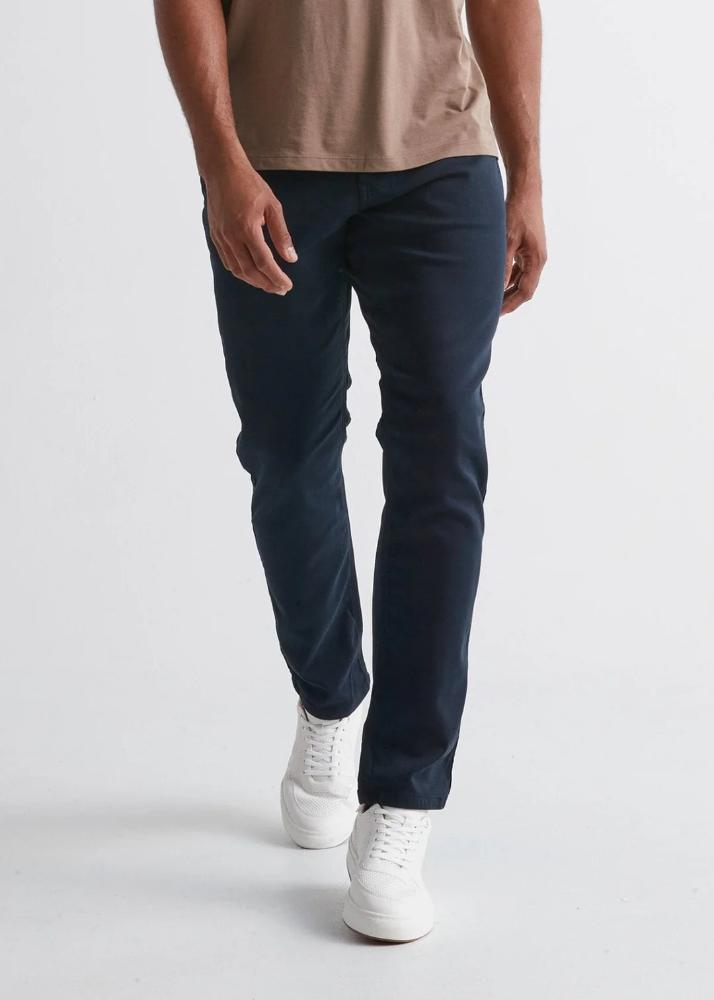 Duer - No Sweat Relaxed Taper - Navy