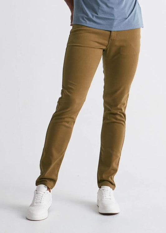 Duer - No Sweat Relaxed Taper - Light Fern