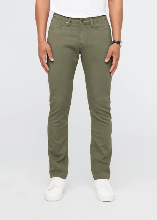 Duer - No Sweat Relaxed Taper - Light Fern