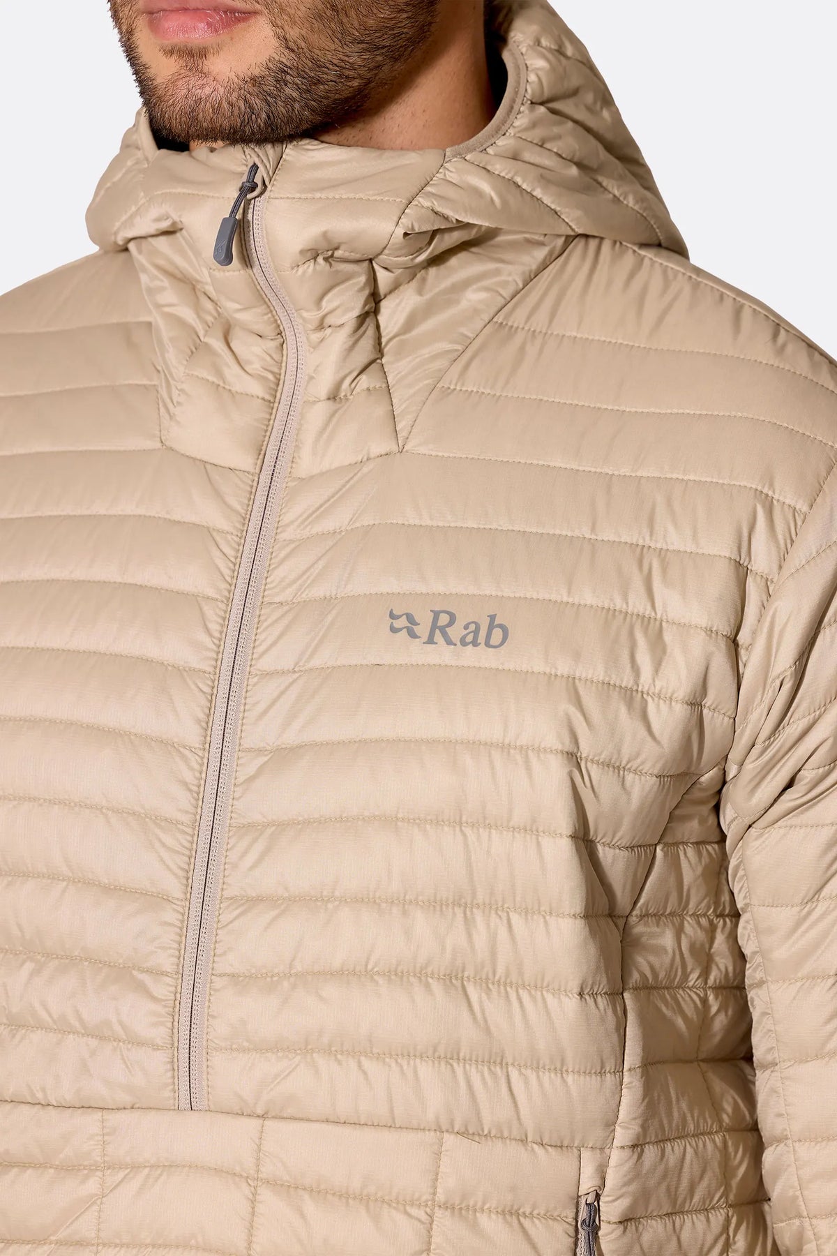 Rab - Men's Microlighter Pullover Hoody - Dark Pebble