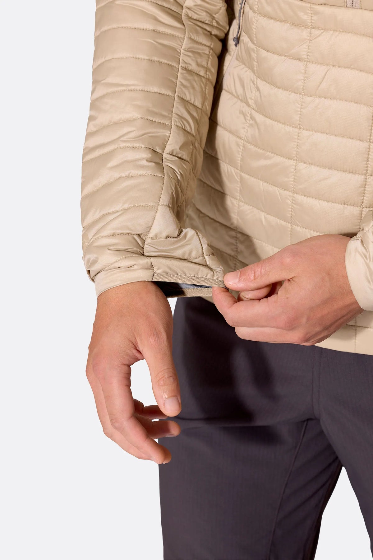Rab - Men's Microlighter Pullover Hoody - Dark Pebble