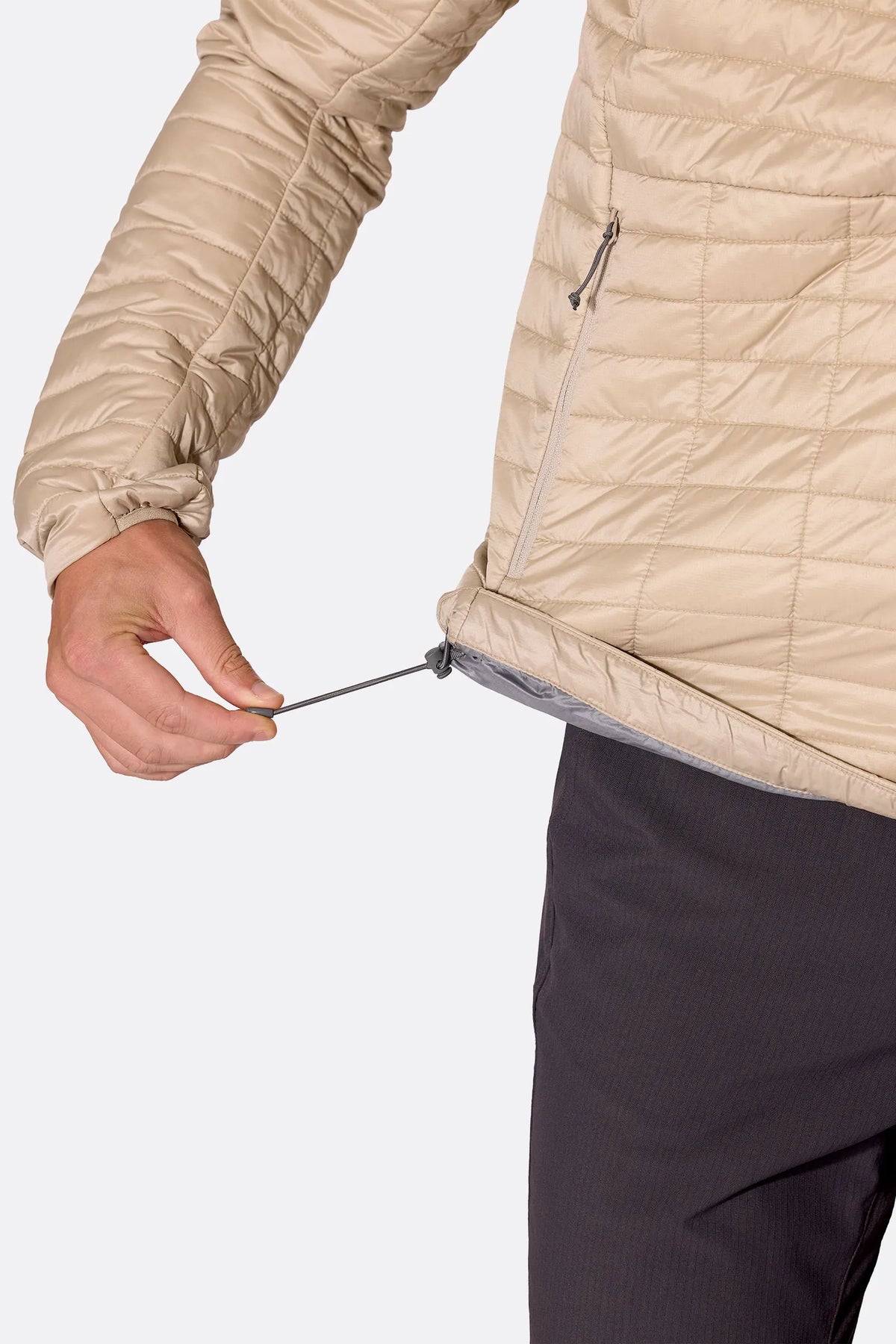 Rab - Men's Microlighter Pullover Hoody - Dark Pebble