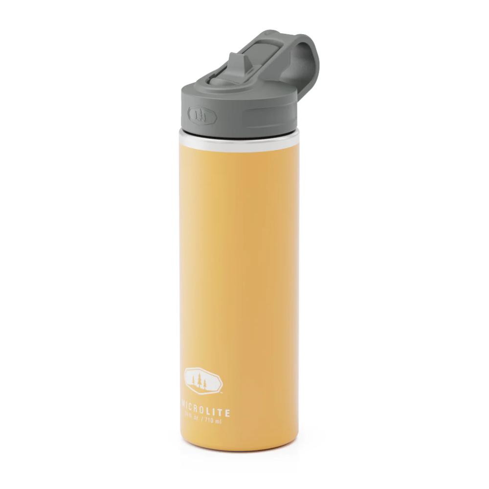 GSI Outdoors - Microlite Straw Bottle 710 - Mineral Yellow