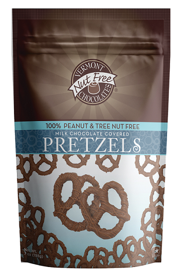Vermont Nut Free - Chocolate Covered Pretzels - Milk Chocolate