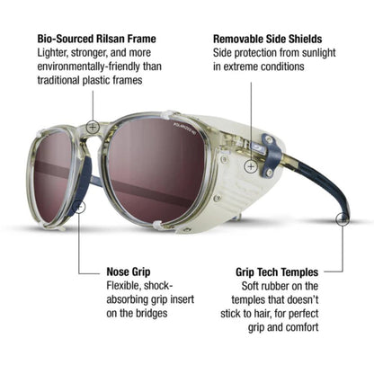 Julbo - Millenium - Black / White; REACTIV 2-4 Polarized