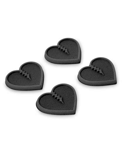 Crab Grab - Mini Hearts - Red